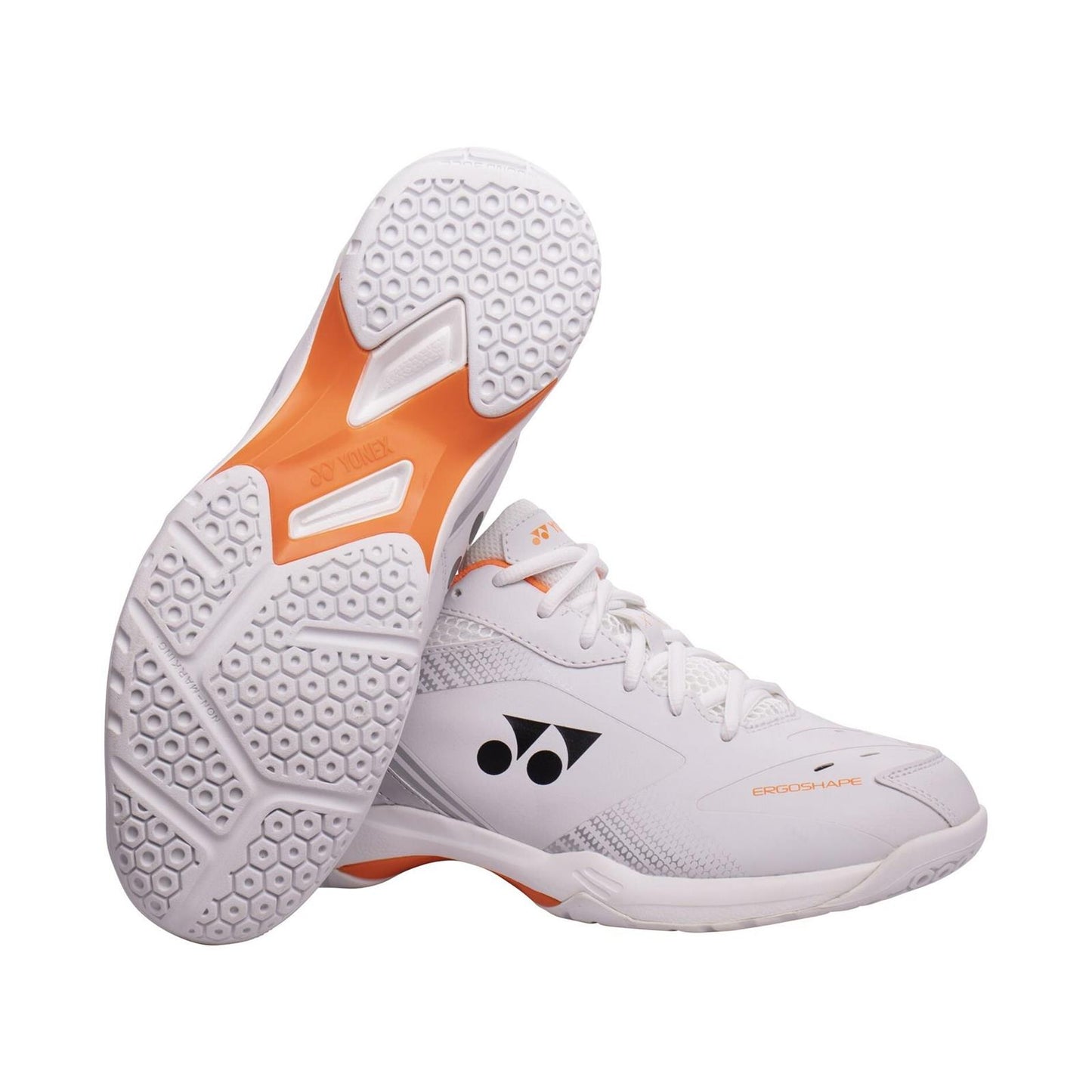 Yonex Yonex SHB-65X3 White Orange Badminton Shoes Yonex Yonex SHB-65X3 White Orange Badminton Shoes