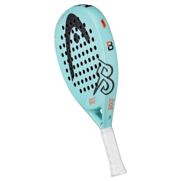 Head Bolt Pro Teal Black Padel Racket which is available for sale at GSM Sports