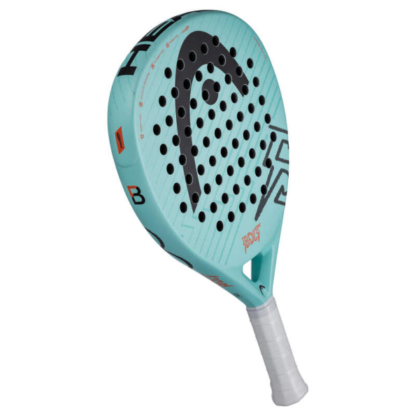 Head Bolt Pro Teal Black Padel Racket which is available for sale at GSM Sports
