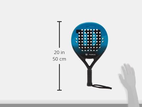 Wilson Fierce Elite Padel 2 - Padel Racket which is available for sale at GSM Sports