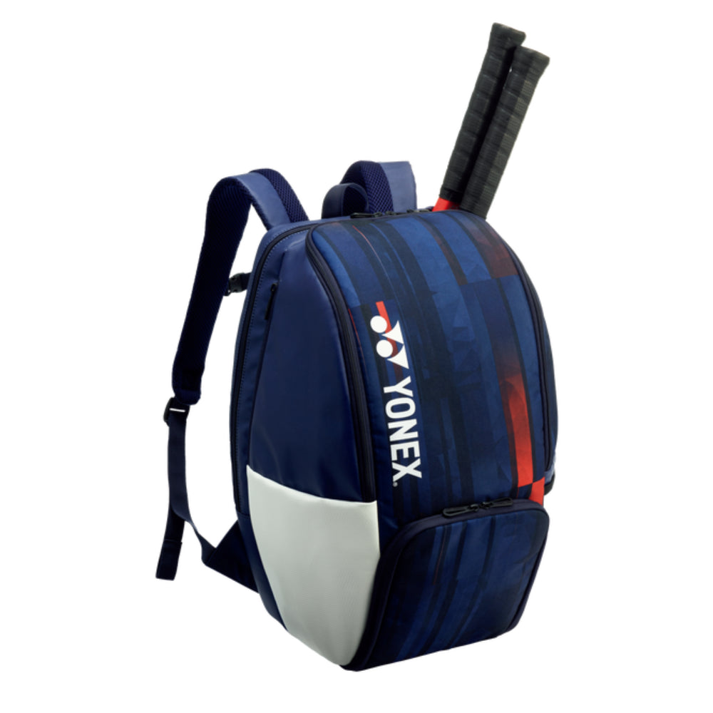 Ba12paex Limited Pro Backpack White Navy Red which is available for sale at GSM Sports