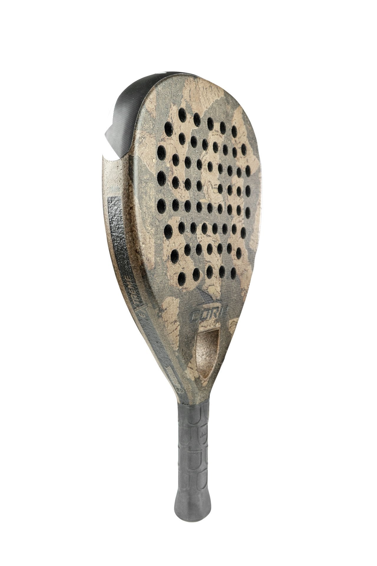 Cork Extreme Black Padel Racket which is available for sale at GSM Sports