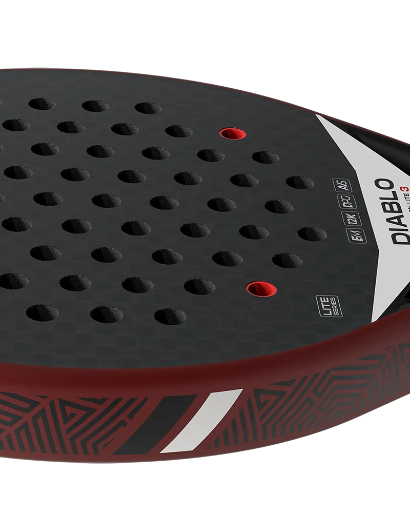 Siux Diablo Revolution Lite 3 Padel Racket which is available for sale at GSM Sports