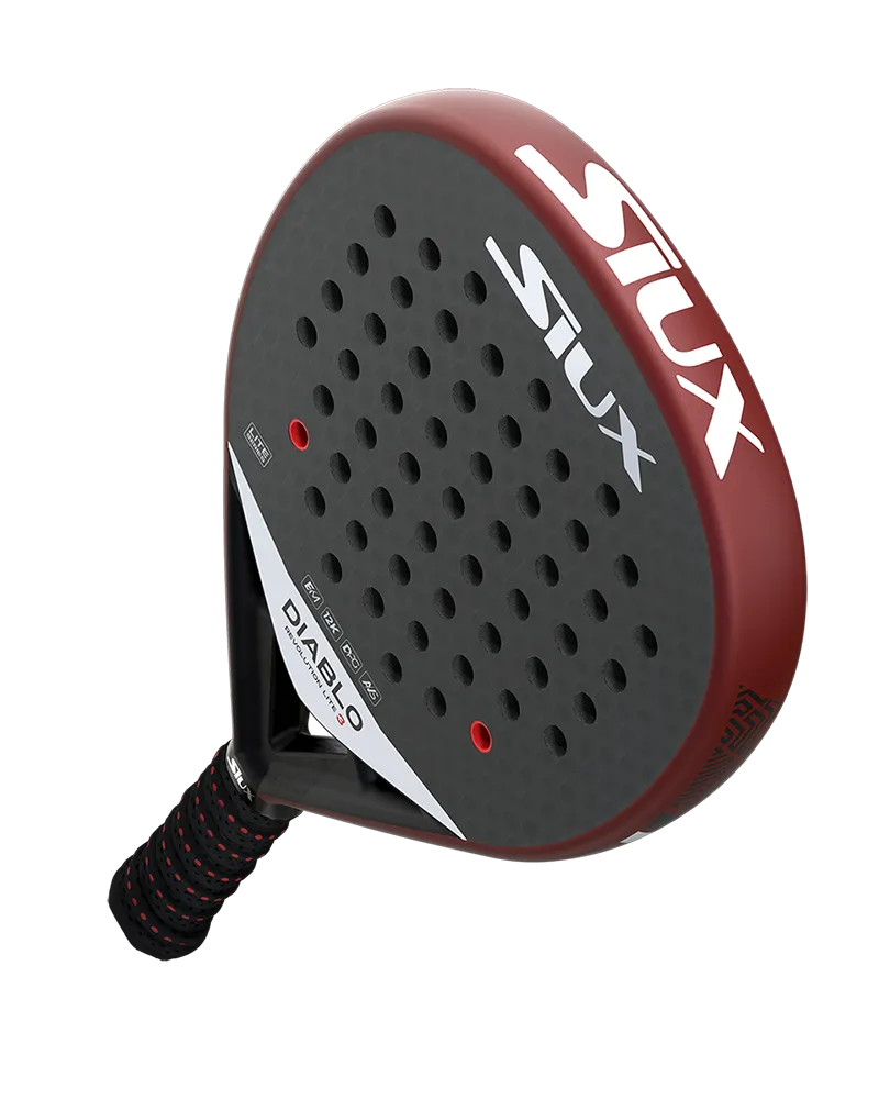 Siux Diablo Revolution Lite 3 Padel Racket which is available for sale at GSM Sports