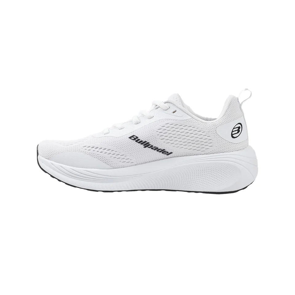 Bullpadel Move Pro White Padel Shoes which is available for sale at GSM Sports