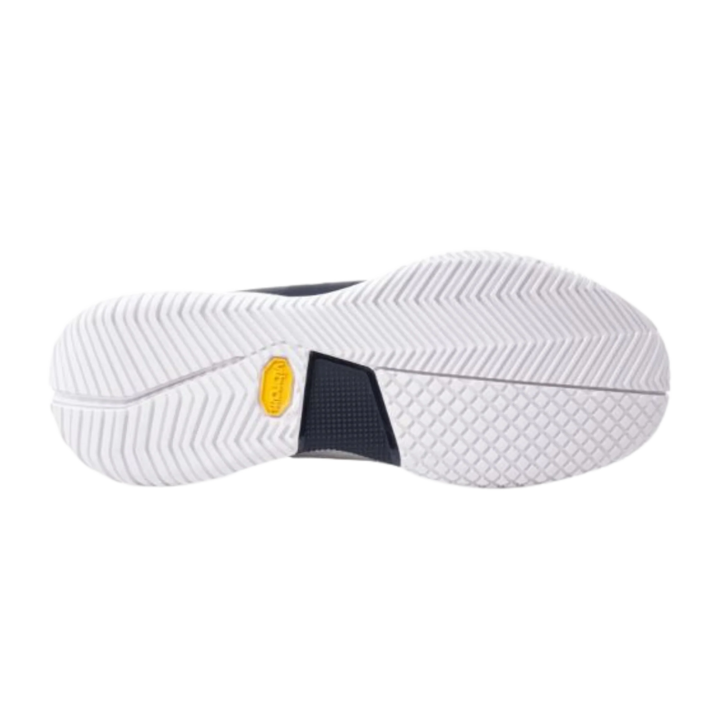 Bullpadel XPLO Vibram 25V White Padel Shoes which is available for sale at GSM Sports