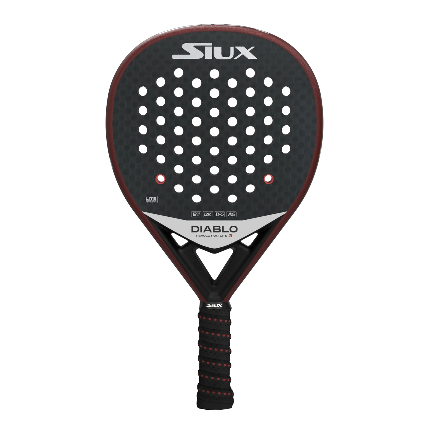 Siux Diablo Revolution Lite 3 Padel Racket which is available for sale at GSM Sports