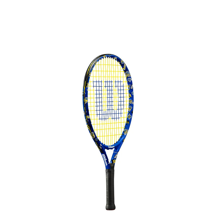 Wilson Minions 3.0 Junior 21 Tennis Racket which is available for sale at GSM Sports