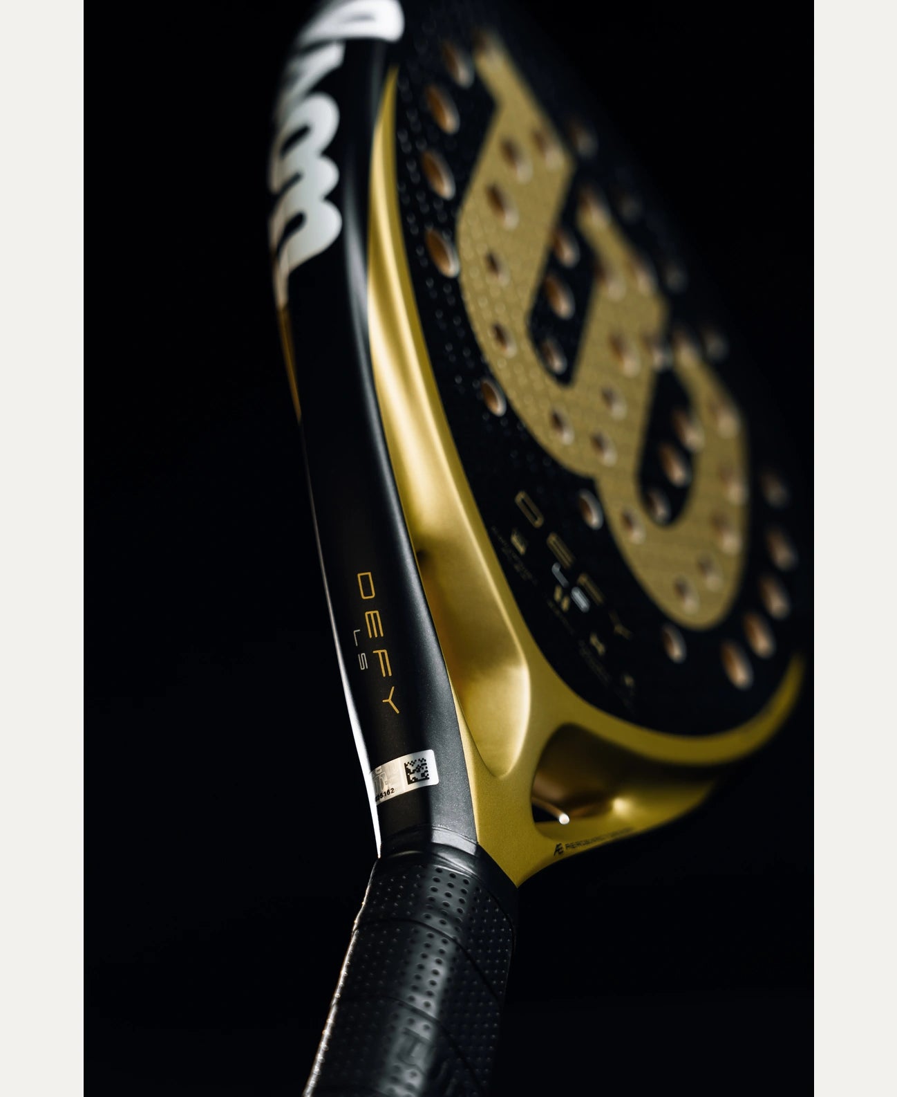 Wilson Defy LS V1 Padel Racket which is available for sale at GSM Sports
