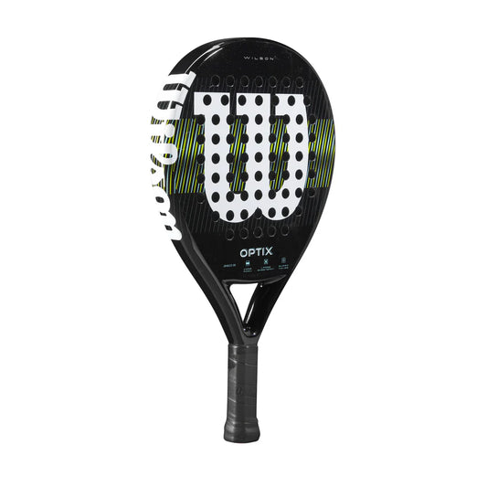 Wilson Optix V1 Padel Racket which is available for sale at GSM Sports
