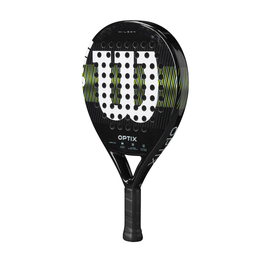 Wilson Optix V1 Padel Racket which is available for sale at GSM Sports