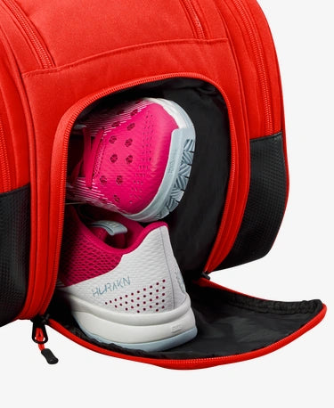 Wilson Tour Red Padel Bag which is available for sale at GSM Sports