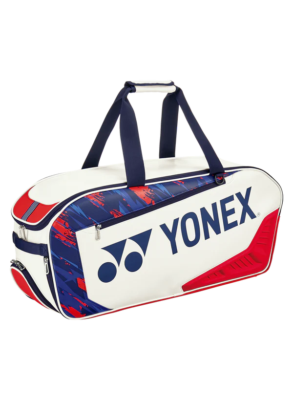 Yonex Expert Tournament Bag White/Red which is available for sale at GSM Sports