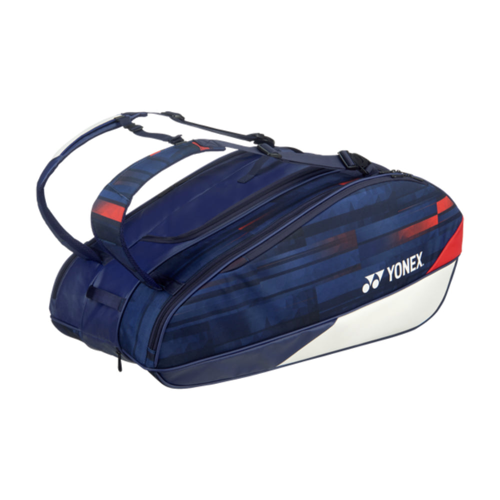 Yonex Limited Pro Racquet Bag (9PCS) White Navy Red which is available for sale at GSM Sports