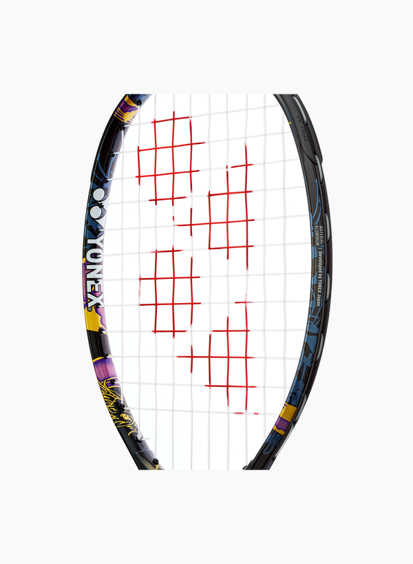 Yonex OSAKA Junior 19 Gold Purple Tennis Racket which is available for sale at GSM Sports