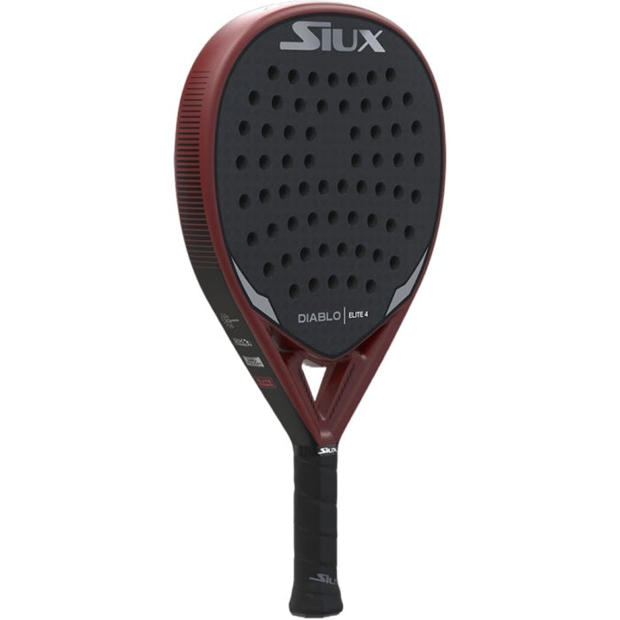 Siux Diablo Elite 4 2025 Padel racket which is available for sale at GSM Sports