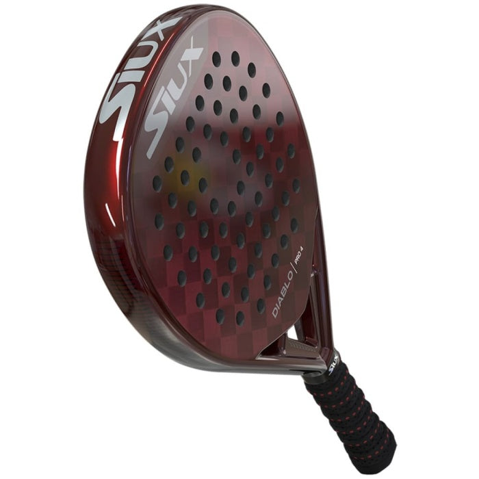 Siux Diablo Pro 4 2025 Padel racket which is available for sale at GSM Sports