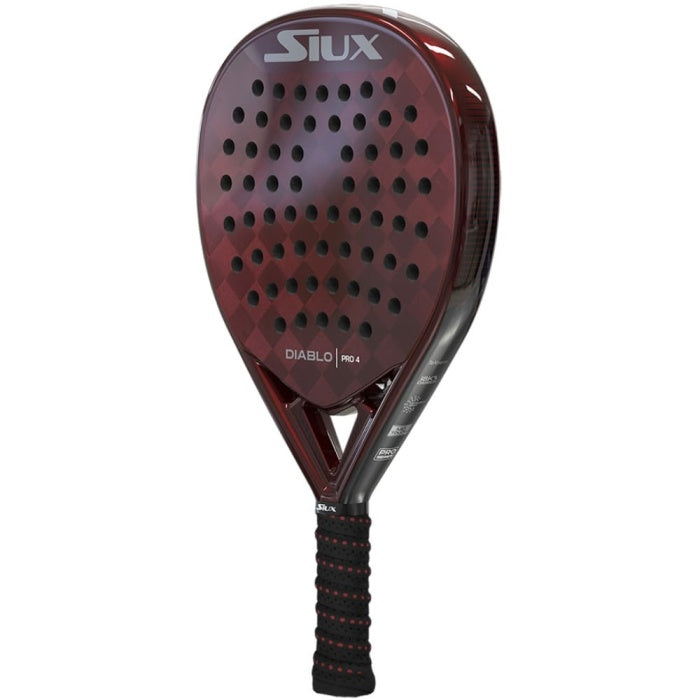 Siux Diablo Pro 4 2025 Padel racket which is available for sale at GSM Sports
