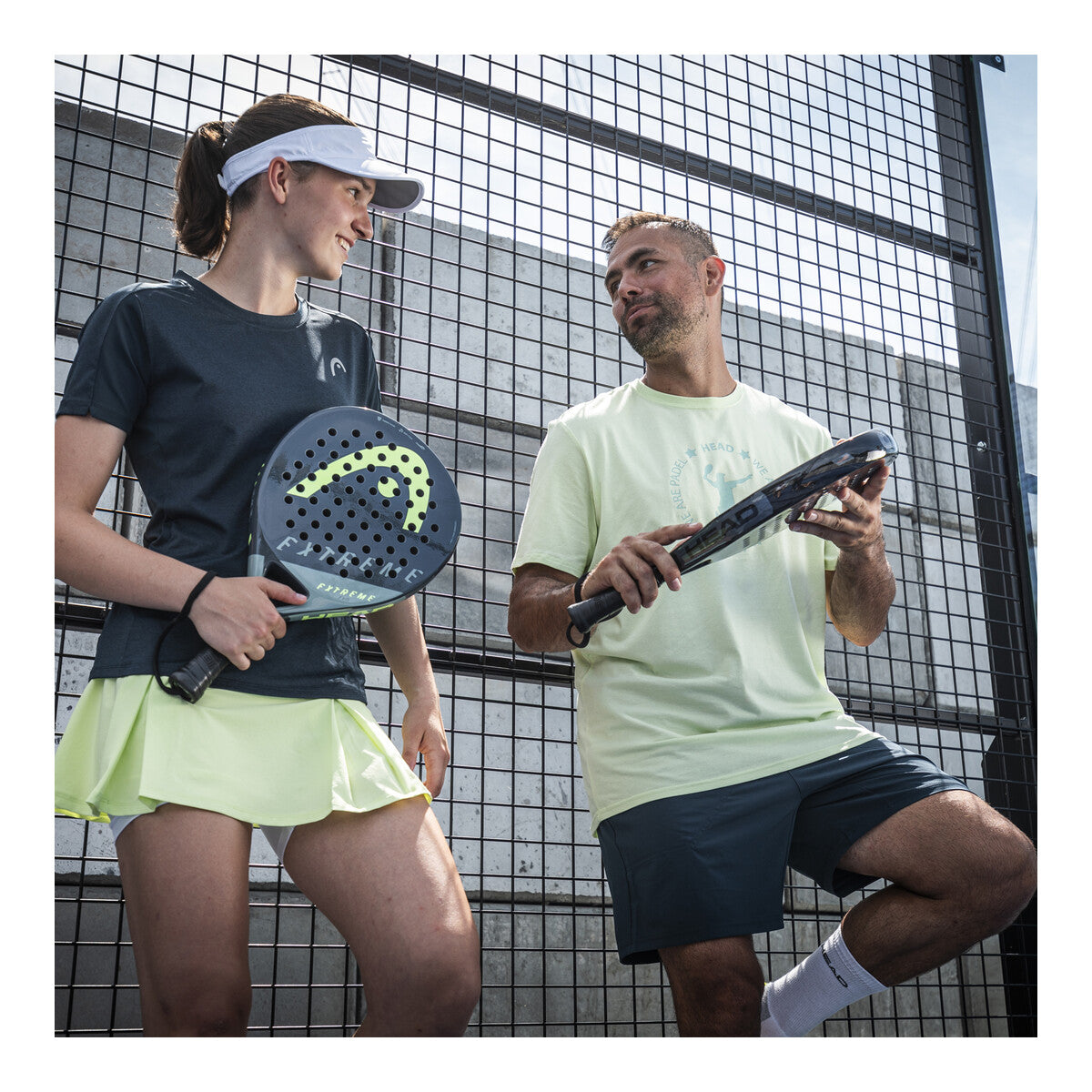 Head Evo Extreme Padel Racquet which is available for sale at GSM Sports