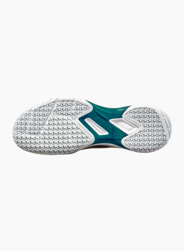Yonex PPower Cushion Strider Beat Black White Badminton Shoes which is available for sale at GSM Sports