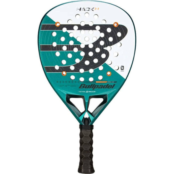 Bullpadel Hack 04 2025 Padel Racket which is available for sale at GSM Sports