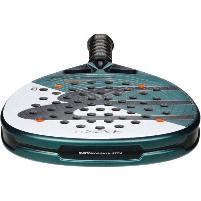 Bullpadel Hack 04 2025 Padel Racket which is available for sale at GSM Sports