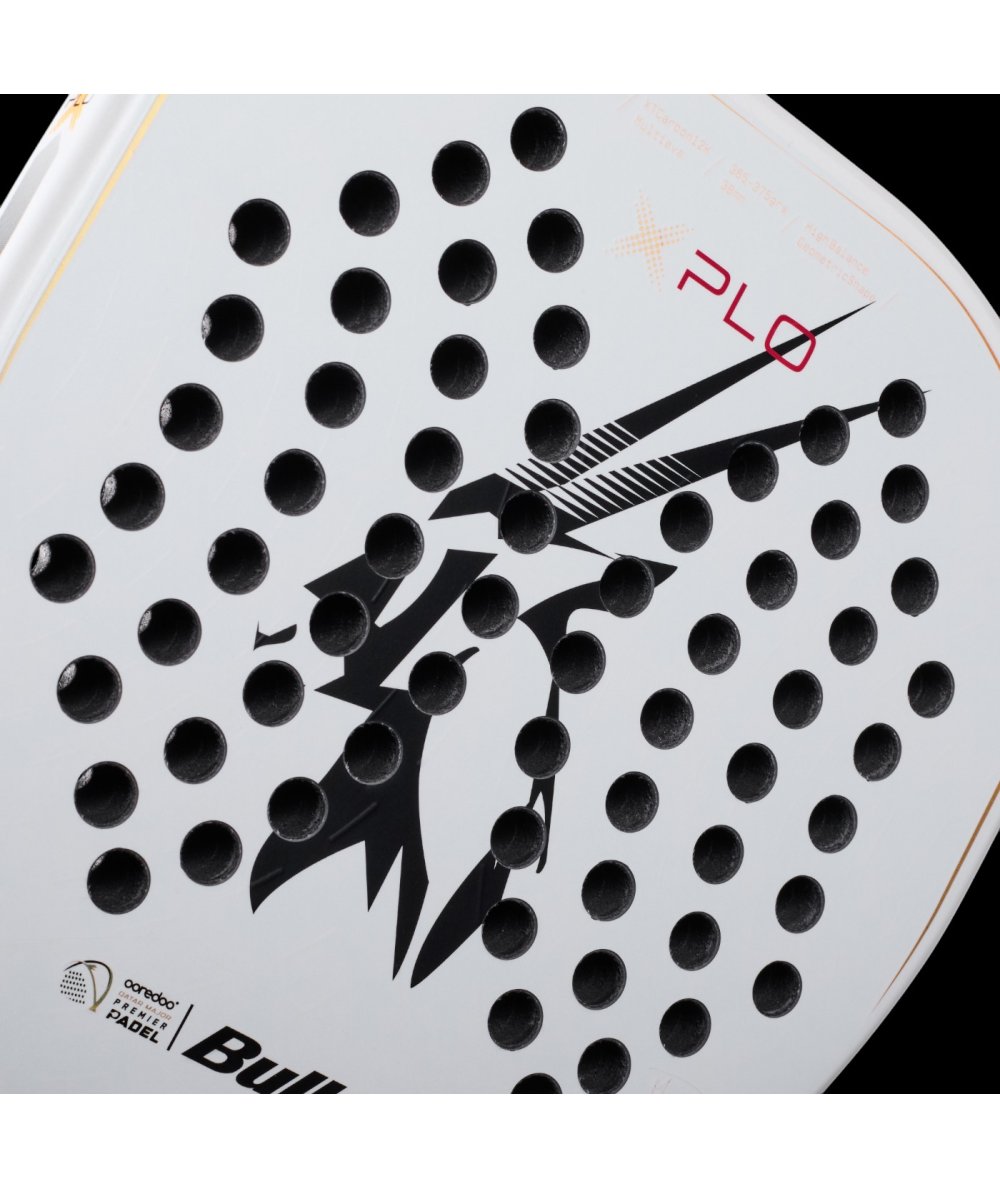 Bullpadel Xplo 25 Qatar Padel Racket which is available for sale at GSM Sports