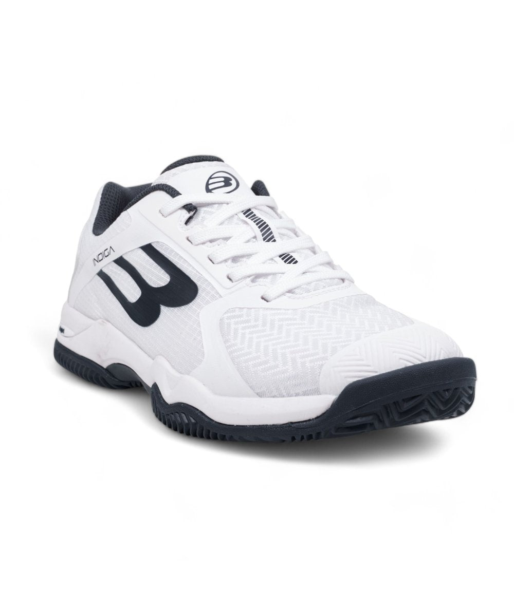 Bullpadel Indiga 25V White Padel Shoes which is available for sale at GSM Sports