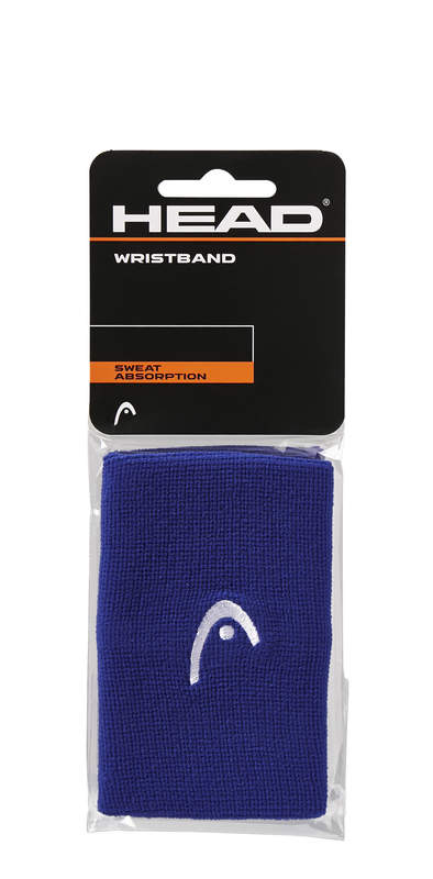 Head Wristband 5" for sale at GSM Sports in Blue which is available for sale at GSM Sports