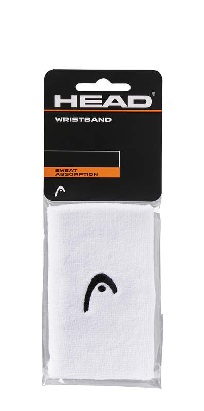 Head Wristband 5" for sale at GSM Sports in White which is available for sale at GSM Sports