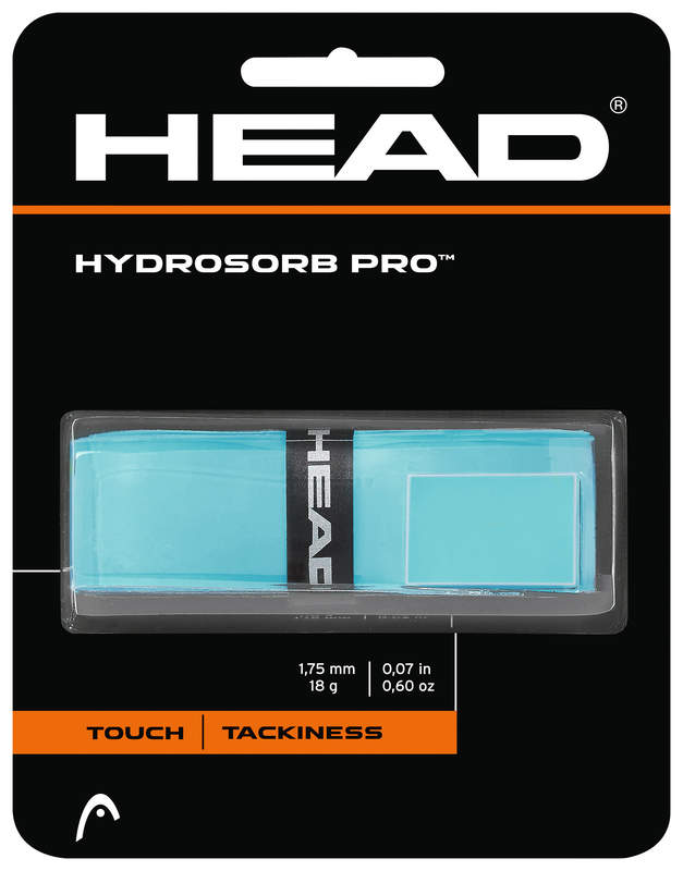 Head Hydrosorb Pro Tennis replacement grip in blue for sale at GSM Sports
