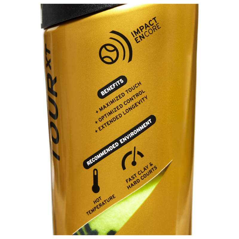 HEAD® Tour XT containing 3 tennis balls for sale at GSM Sports