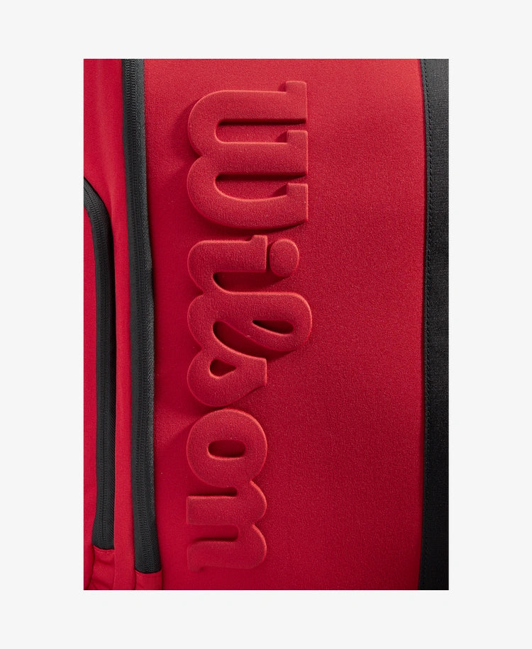 The Wilson Clash V2 Super Tour Backpack available for sale at GSM Sports.
