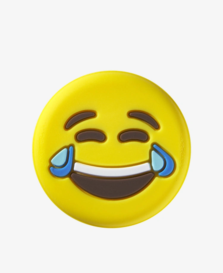 A pack of 2 Wilson Emoti-Fun Eye Roll/Crying Laughing Dampeners available for sale at GSM Sports.