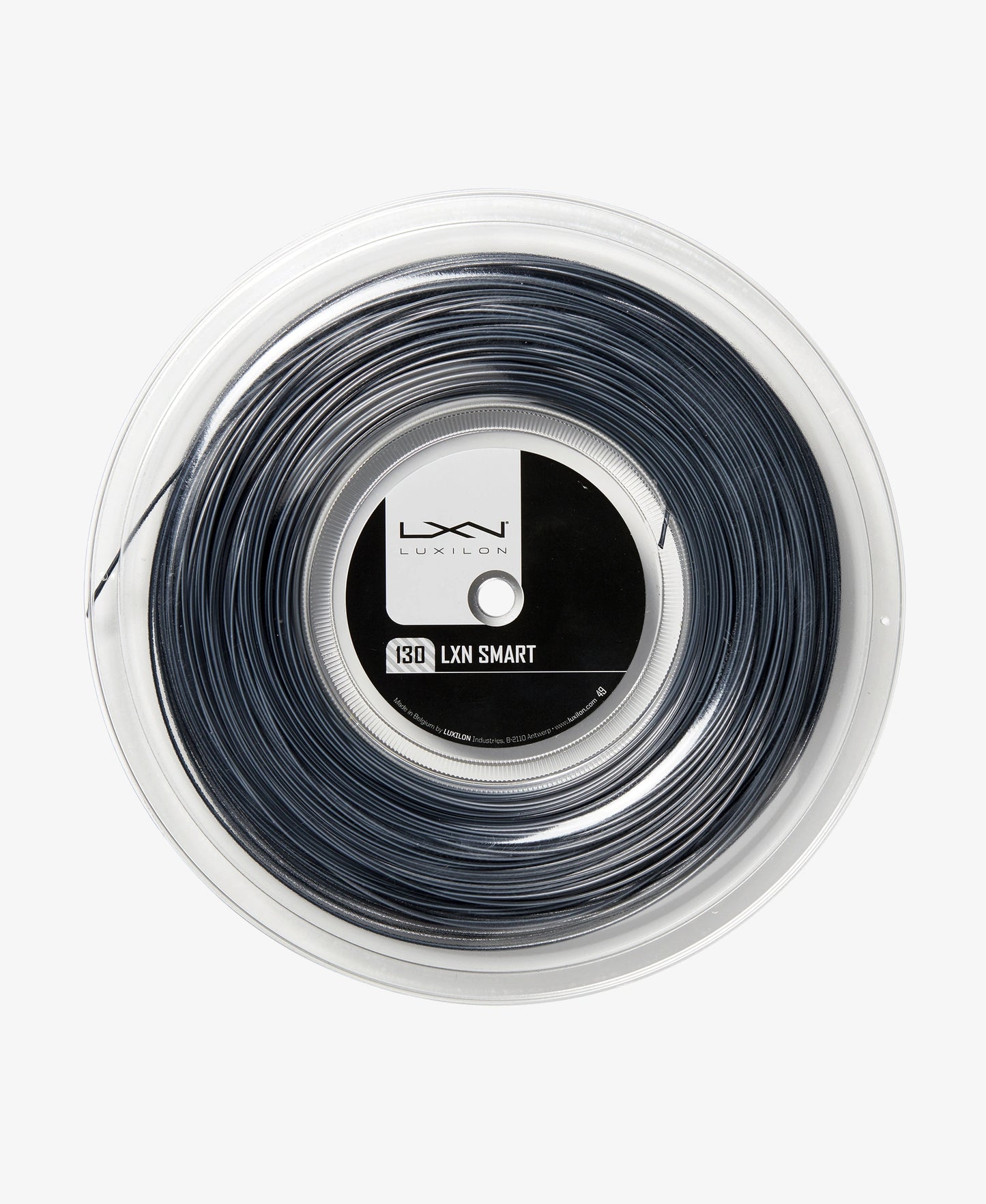 A reel of Luxilon Smart 130 Tennis String available for sale at GSM Sports.