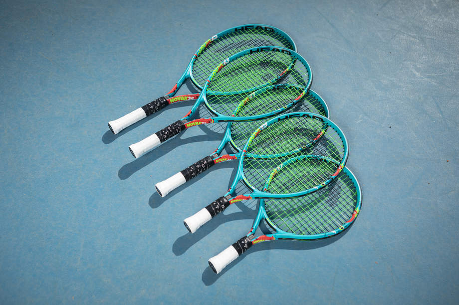 Head Novak 17 Junior Tennis Racket which is available for sale at GSM Sports