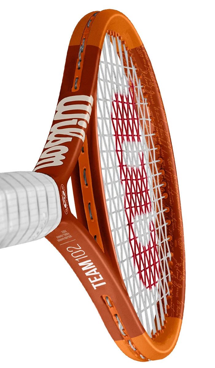 Wilson Roland Garros Team 102 Tennis Racket available for sale at GSM Sports.