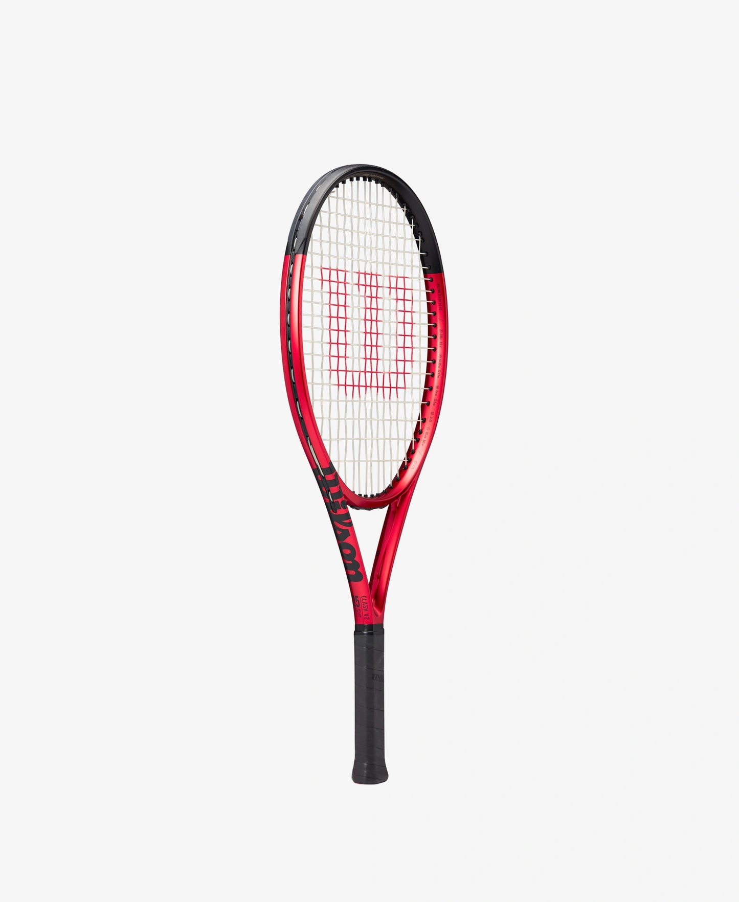 The Wilson Clash 25 V2 Junior Tennis Racket available for sale at GSM Sports.