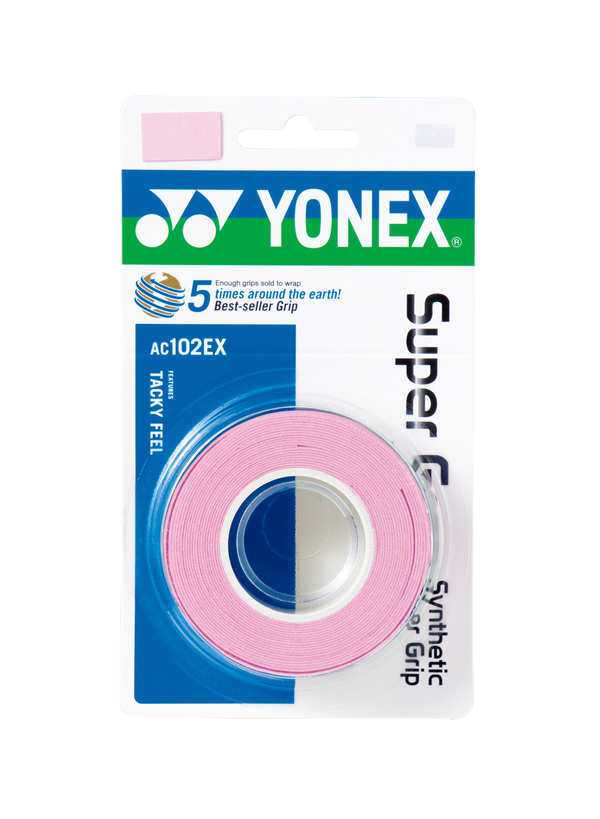 Yonex Super Grap Grip in Pink for sale at GSM Sports