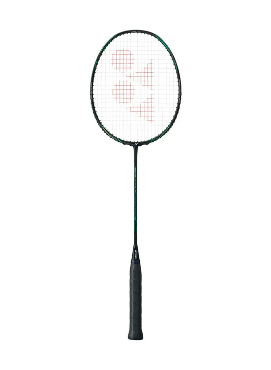 The Yonex Astrox Nextage Badminton Racket in black and green colour which is available for sale at GSM Sports.