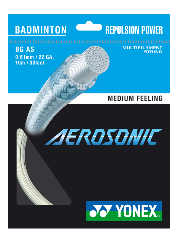 A set of Yonex Aerosonic Badminton String for sale at GSM Sports