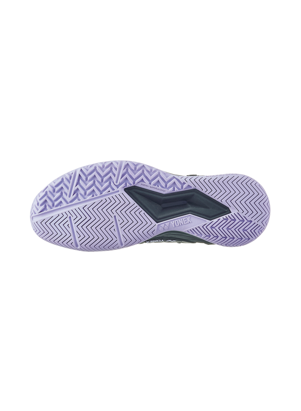 The Yonex Power Cushion Eclipsion 4 Mens Tennis Shoes in black and purple colour which are available for sale at GSM Sports.