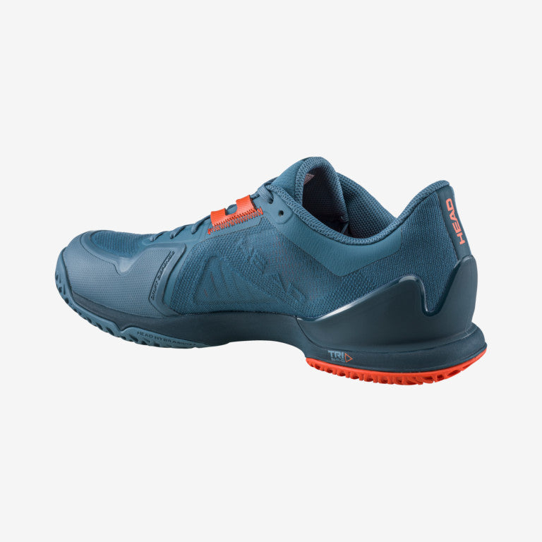 The Head Sprint Pro 3.5 Mens Tennis Shoe in Blue and Orange available at GSM Sports