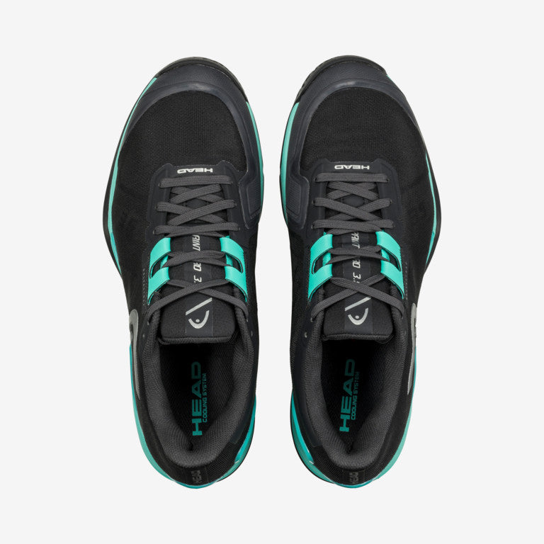 The Head Sprint Pro 3.5 Mens Tennis Shoe in Black available at GSM Sports.