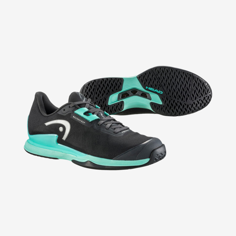 The Head Sprint Pro 3.5 Mens Tennis Shoe in Black available at GSM Sports.