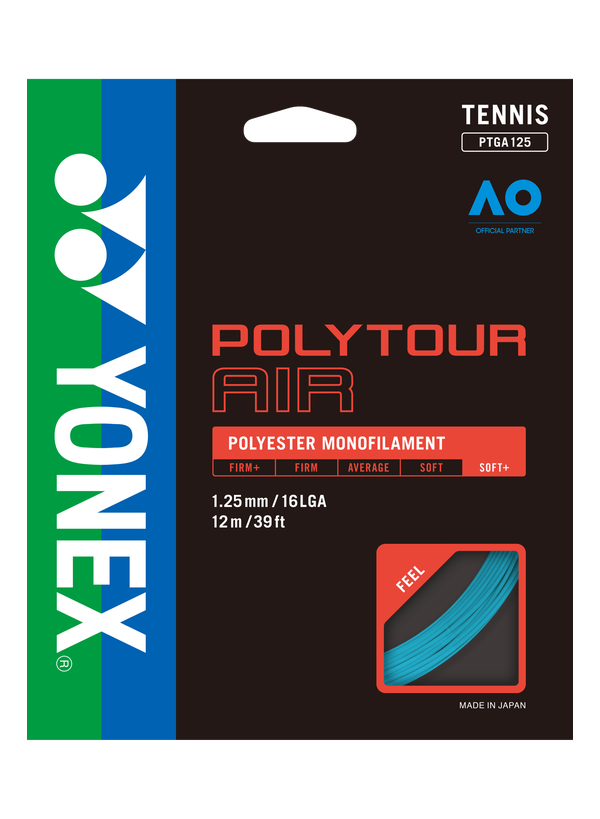Yonex POLYTOUR AIR 125 Tennis String Set for sale at GSM Sports