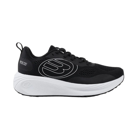 Bullpadel Move Pro Black Padel Shoes which is available for sale at GSM Sports