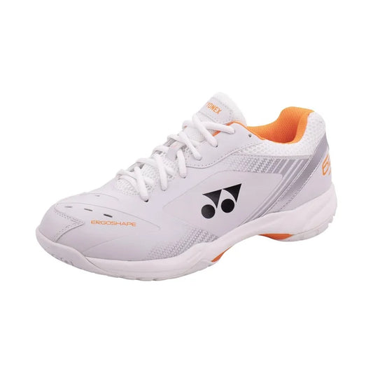 Yonex Yonex SHB-65X3 White Orange Badminton Shoes Yonex Yonex SHB-65X3 White Orange Badminton Shoes