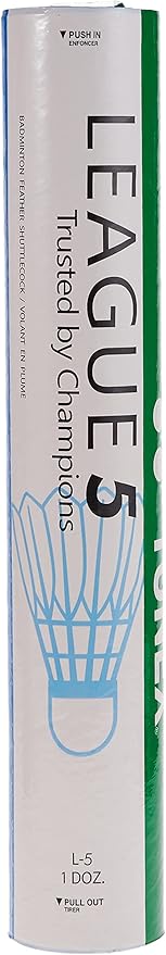 YONEX League 5 Feather Shuttlecock which is available for sale at GSM Sports
