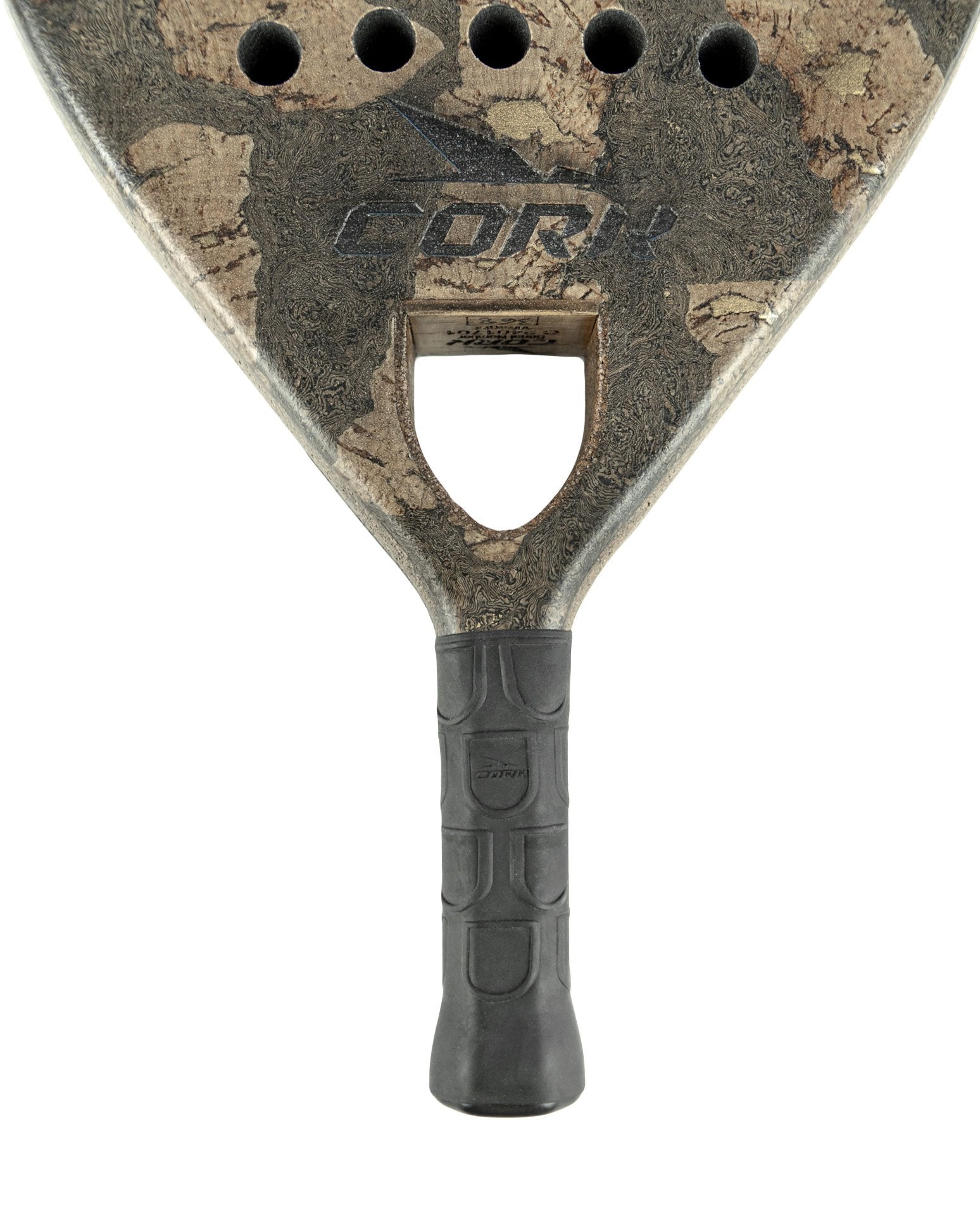 Cork Extreme Black Padel Racket which is available for sale at GSM Sports